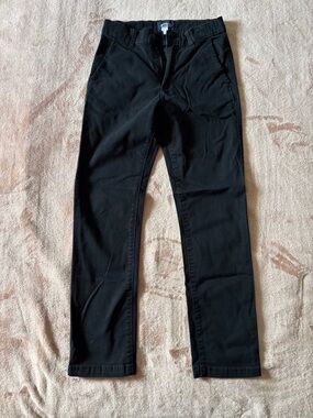 Boys Children’s Place Black Slim Chino